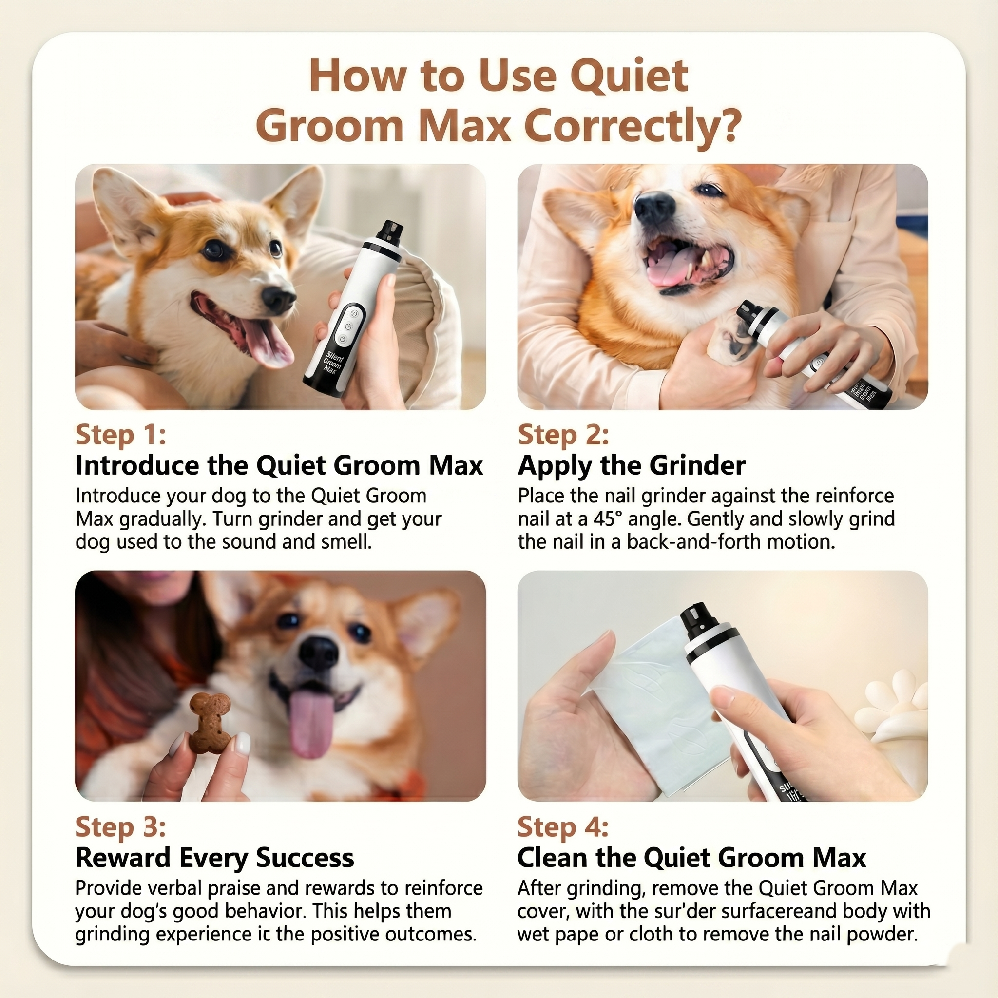 Quiet Groom Max