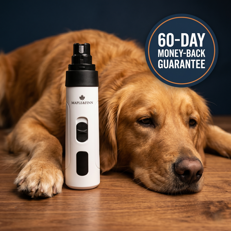 60-day money-back guarantee for Quiet Groom Pro