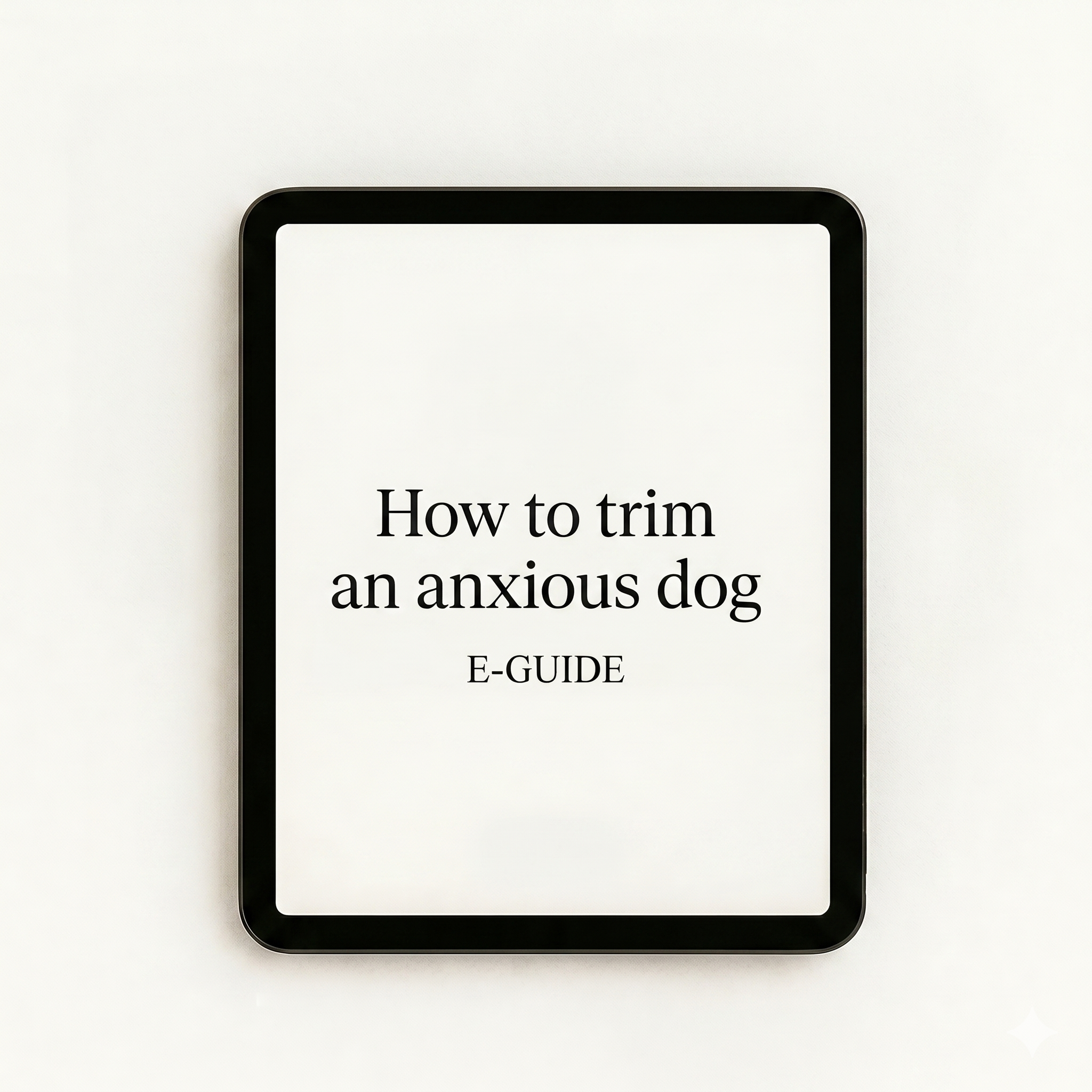 E-Book: The Complete Guide to Trimming Your Dog's Nails When They Hate It
