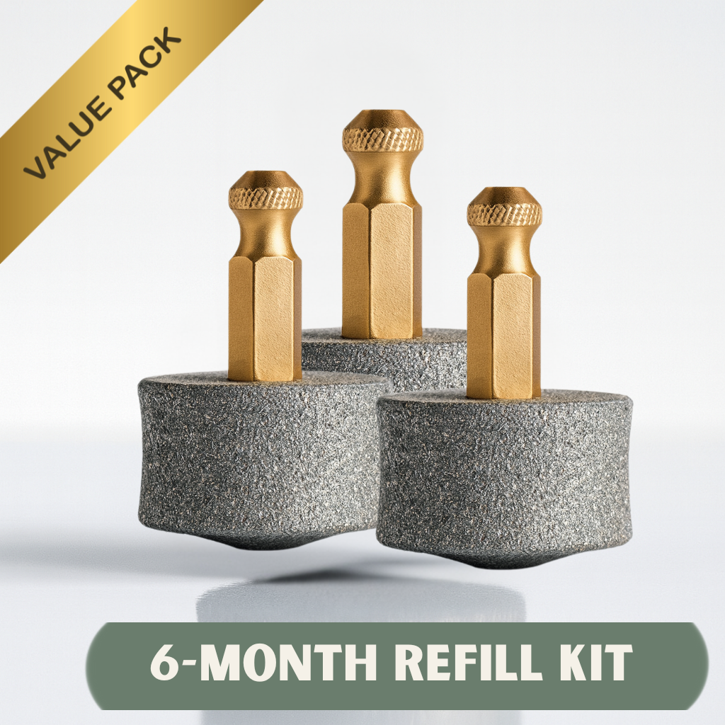 x 3 Replacement Drum Grinders (6-month usage)