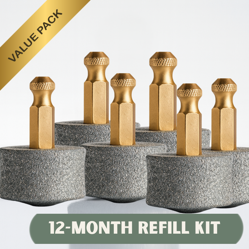 x 6 Replacement Drum Grinders (12-month usage)